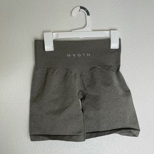 NVGTN Never worn seamless pro shorts army green